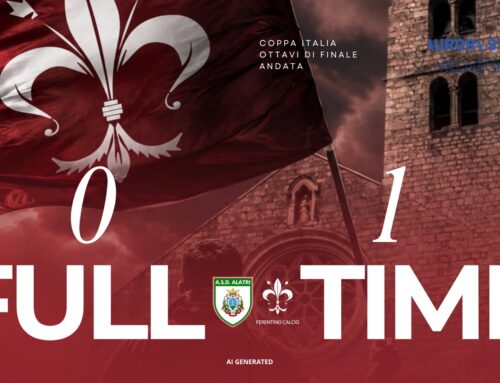FULL TIME | ALATRI 0-1 FERENTINO CALCIO